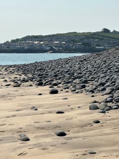 Looking back towards Appledore from the point below Grey Sand Hill
